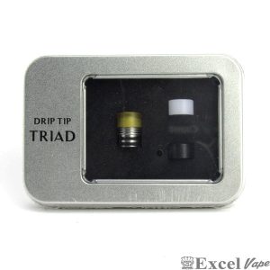 Αγοράστε τώρα το FUMYTECH TRIAD DRIP TIP στην εκπληκτική τιμή των 7,90 € στο κάταστημά μας www.exlvape.gr