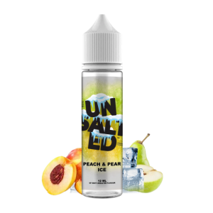 Peach & Pear Ice 12ml – Unsalted Flavourshots