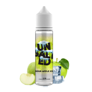 Sour Apple Ice 12ml – Unsalted Flavourshots