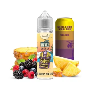 Mix Berries Pineapple 15ml (60ml) - Wave Energy by Omerta