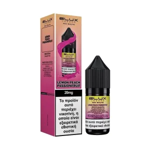 Lemon Peach Passion Fruit Salt 20mg 10ml - Elux